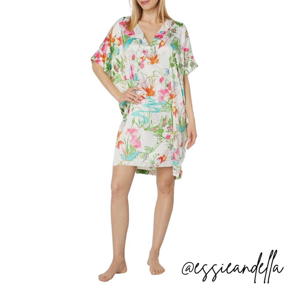 N by Natori Lotus Pond Sleepshirt size M